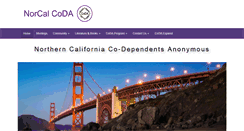 Desktop Screenshot of norcalcoda.org